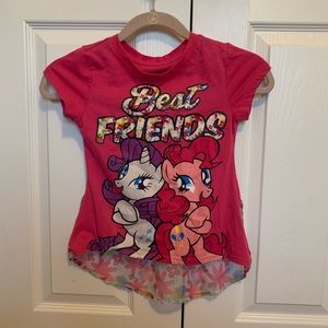 My little pony girls shirt